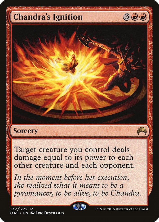 Image for Chandra's Ignition (137) [Magic Origins] - Magic: The Gathering