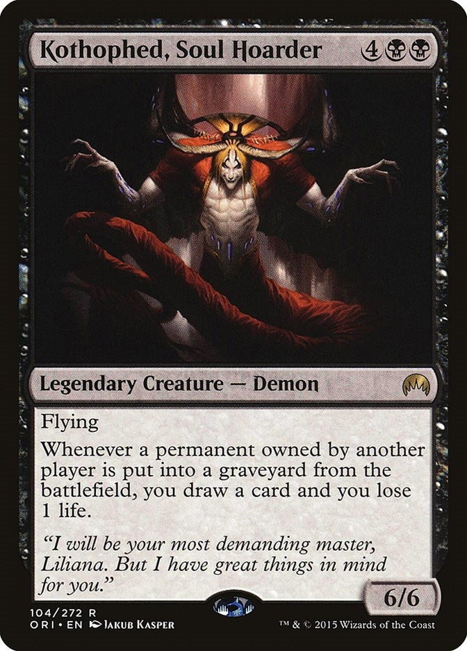 Image for Kothophed, Soul Hoarder (104) [Magic Origins] - Magic: The Gathering