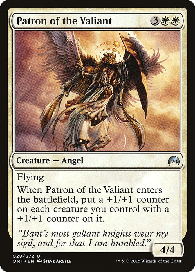 Image for Patron of the Valiant (28) [Magic Origins] - Magic: The Gathering