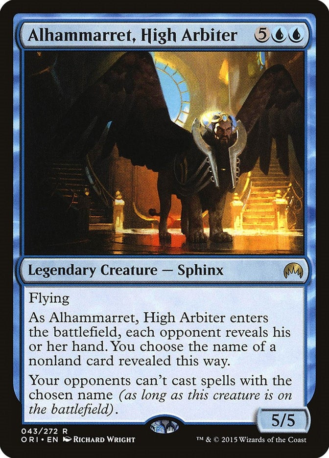 Image for Alhammarret, High Arbiter (43) [Magic Origins] - Magic: The Gathering