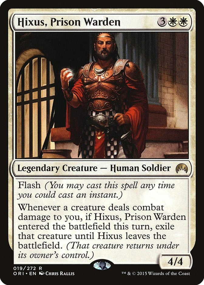Image for Hixus, Prison Warden (19) [Magic Origins] - Magic: The Gathering