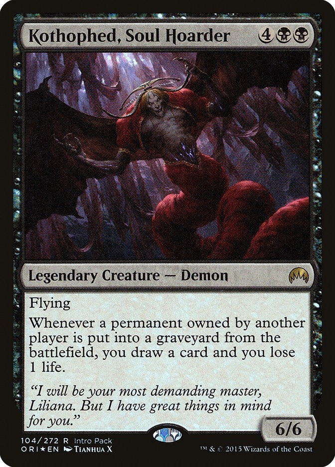 Image for Kothophed, Soul Hoarder (104) [Unique and Miscellaneous Promos] - Magic: The Gathering