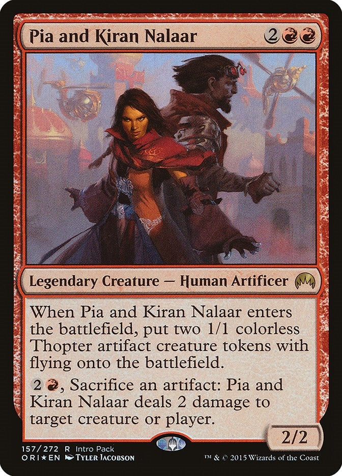 Image for Pia and Kiran Nalaar (157) [Unique and Miscellaneous Promos] - Magic: The Gathering