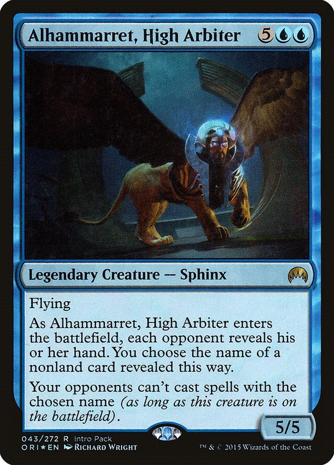 Image for Alhammarret, High Arbiter (43) [Unique and Miscellaneous Promos] - Magic: The Gathering