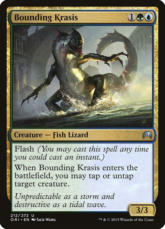 Image for Bounding Krasis (212) [Magic Origins] - Magic: The Gathering