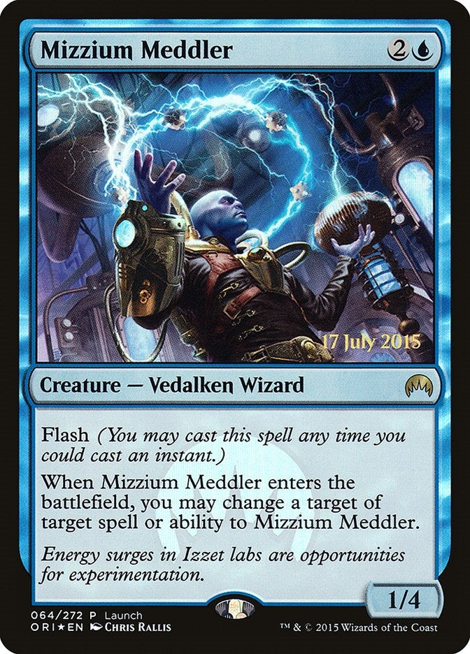 Image for Mizzium Meddler [Launch Party & Release Event Promos] - Magic: The Gathering
