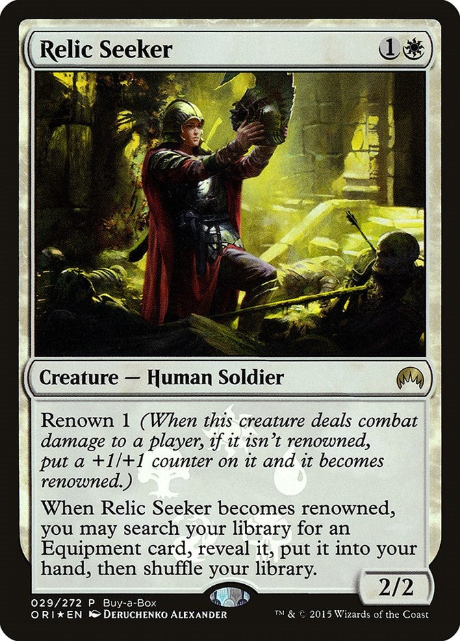 Image for Relic Seeker (29) [Buy-A-Box Promos] - Magic: The Gathering