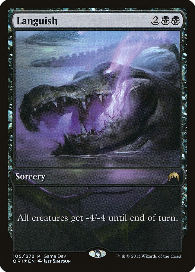 Image for Languish (105) [Game Day & Store Championship Promos] - Magic: The Gathering