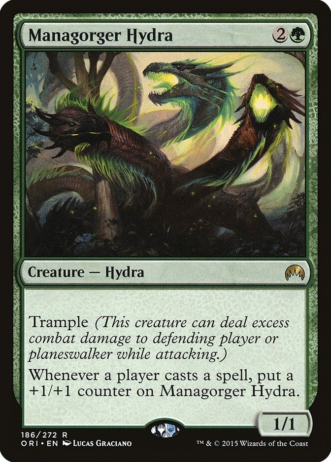 Image for Managorger Hydra (186) [Magic Origins] - Magic: The Gathering