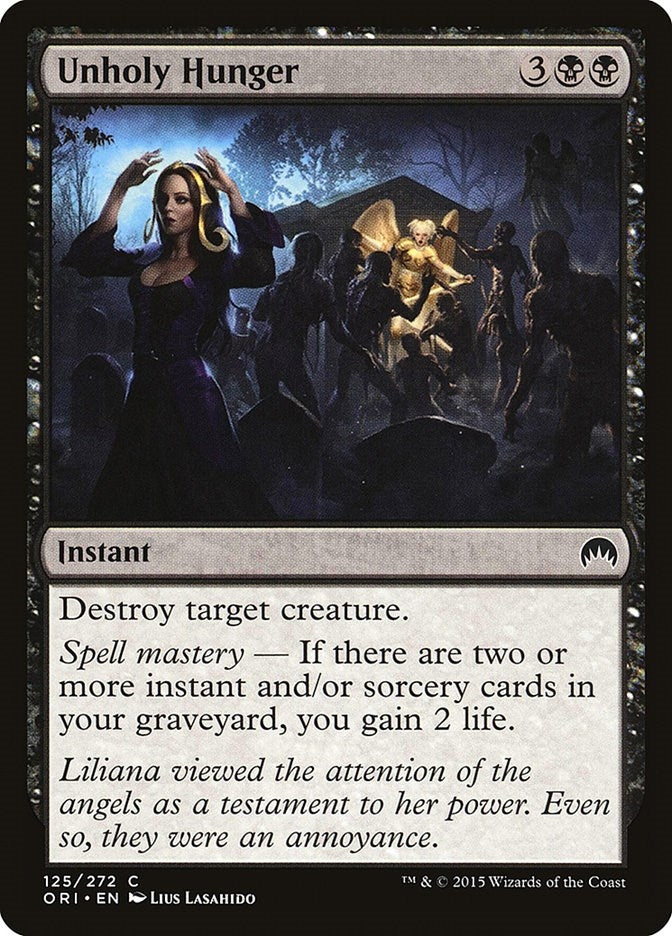 Image for Unholy Hunger (125) [Magic Origins] - Magic: The Gathering