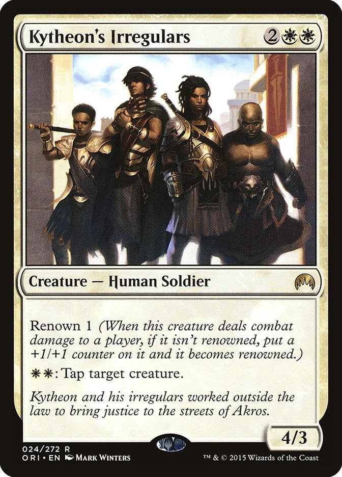 Image for Kytheon's Irregulars (24) [Magic Origins] - Magic: The Gathering