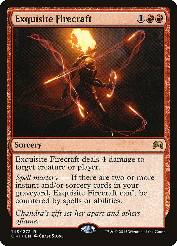 Image for Exquisite Firecraft (143) [Magic Origins] - Magic: The Gathering