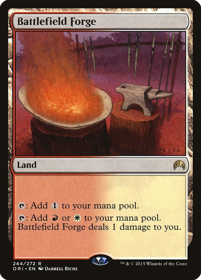 Image for Battlefield Forge (244) [Magic Origins] - Magic: The Gathering