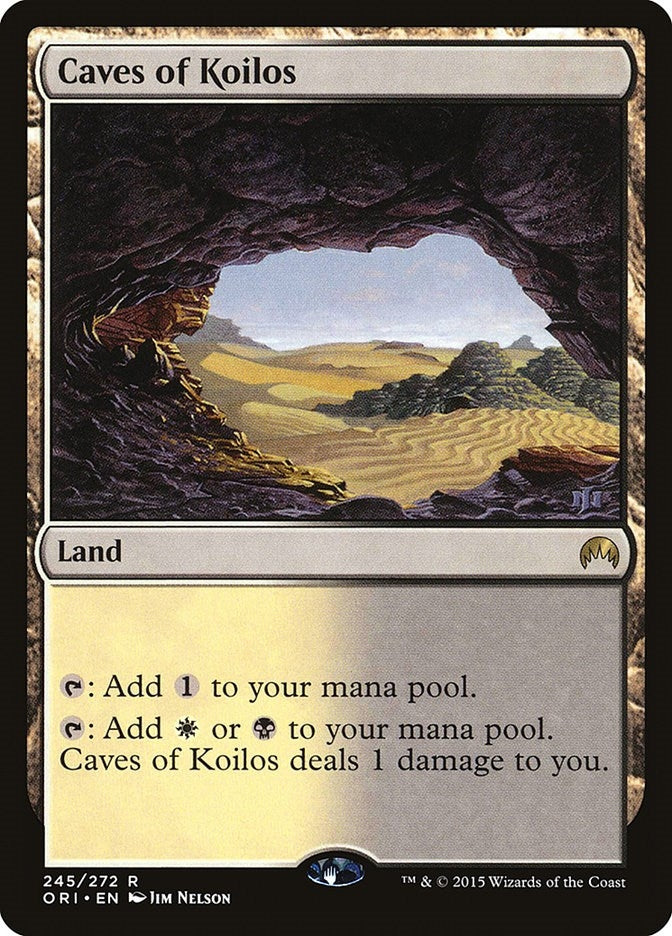 Image for Caves of Koilos (245) [Magic Origins] - Magic: The Gathering