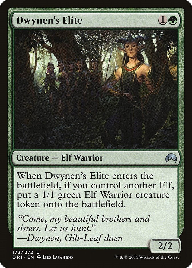 Image for Dwynen's Elite (173) [Magic Origins] - Magic: The Gathering