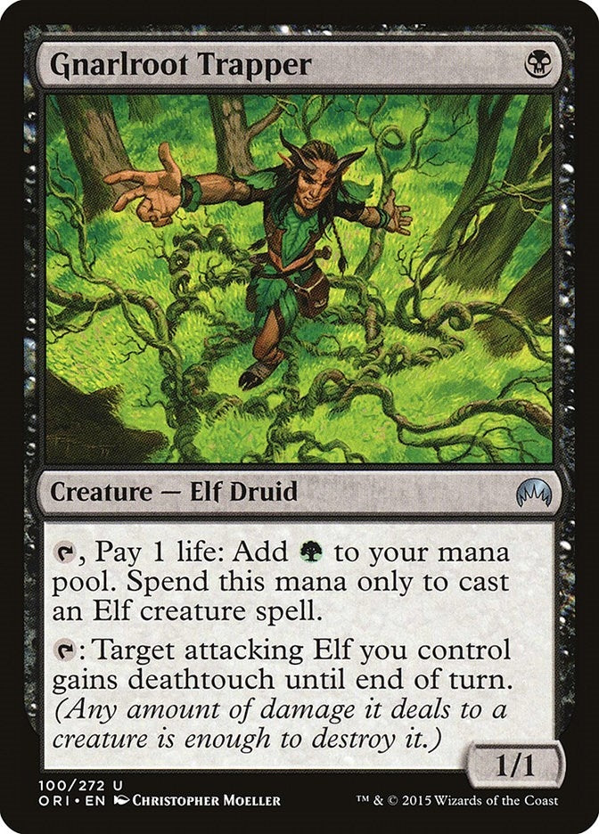 Image for Gnarlroot Trapper (100) [Magic Origins] - Magic: The Gathering
