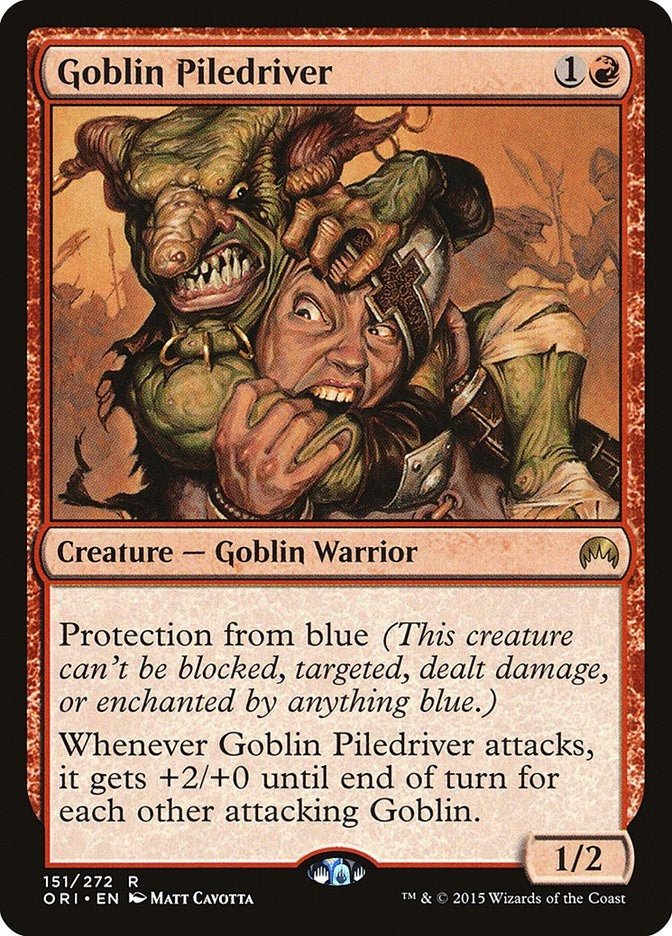 Image for Goblin Piledriver (151) [Magic Origins] - Magic: The Gathering
