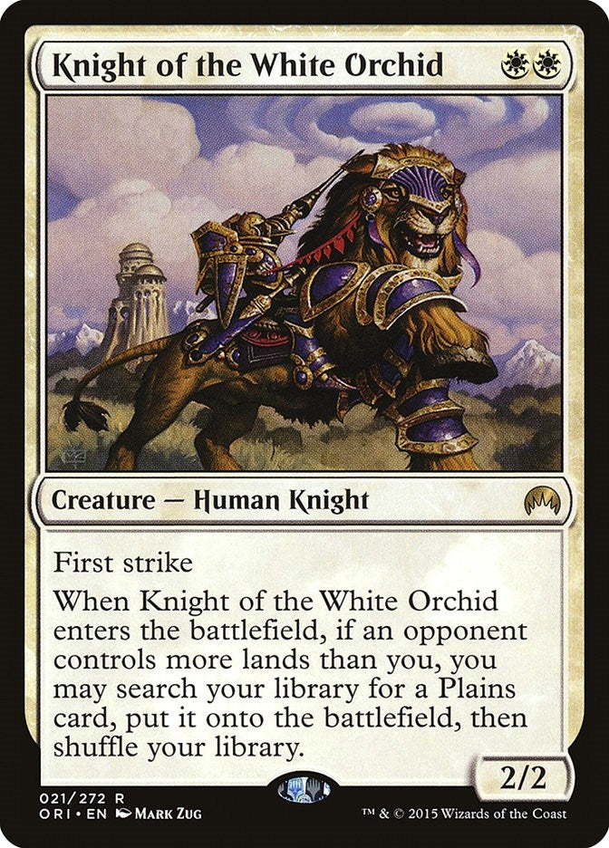 Image for Knight of the White Orchid (21) [Magic Origins] - Magic: The Gathering
