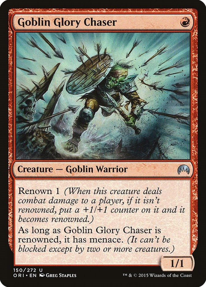 Image for Goblin Glory Chaser (150) [Magic Origins] - Magic: The Gathering