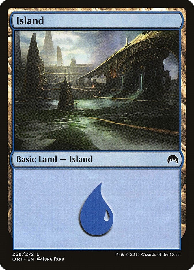 Image for Island (258) (258) [Magic Origins] - Magic: The Gathering