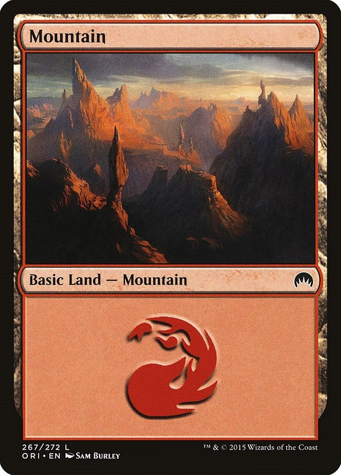 Image for Mountain (267) (267) [Magic Origins] - Magic: The Gathering