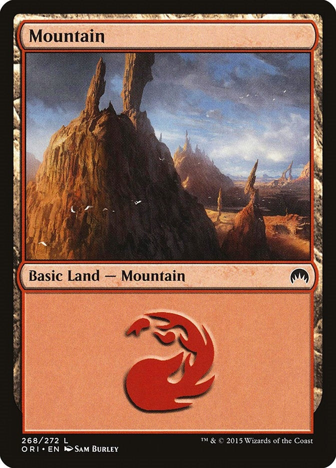Image for Mountain (268) (268) [Magic Origins] - Magic: The Gathering