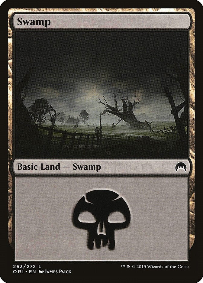 Image for Swamp (263) (263) [Magic Origins] - Magic: The Gathering