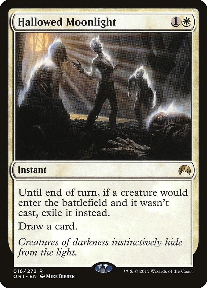 Image for Hallowed Moonlight (16) [Magic Origins] - Magic: The Gathering