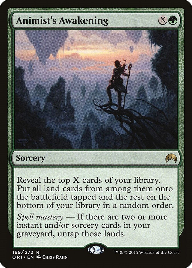 Image for Animist's Awakening (169) [Magic Origins] - Magic: The Gathering