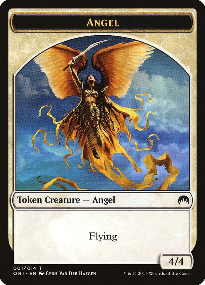 Image for Angel Token (1) [Magic Origins] - Magic: The Gathering