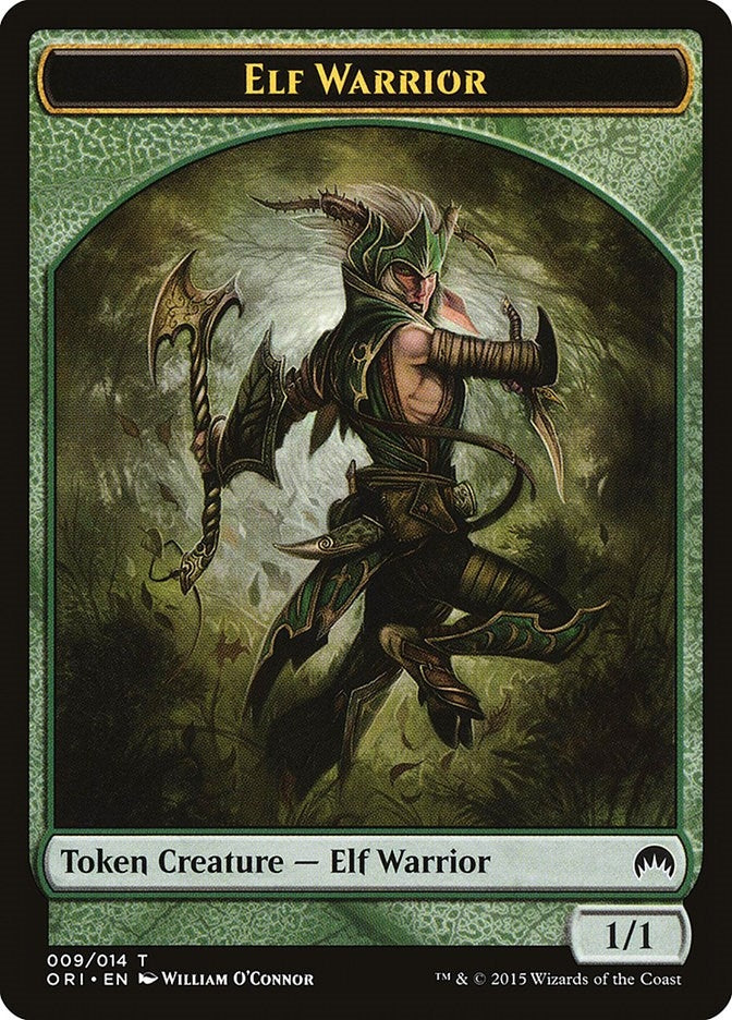 Image for Elf Warrior Token (9) [Magic Origins] - Magic: The Gathering