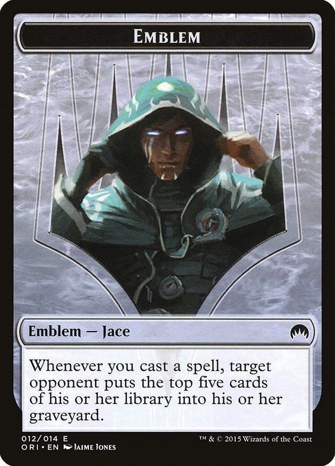 Image for Emblem - Jace, Telepath Unbound (12) [Magic Origins] - Magic: The Gathering