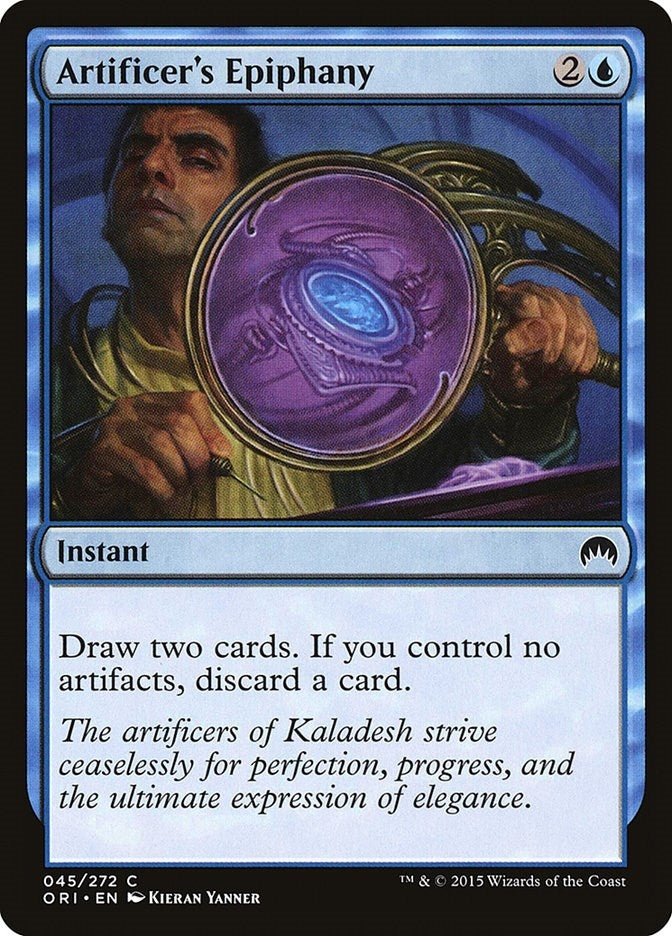 Image for Artificer's Epiphany (45) [Magic Origins] - Magic: The Gathering