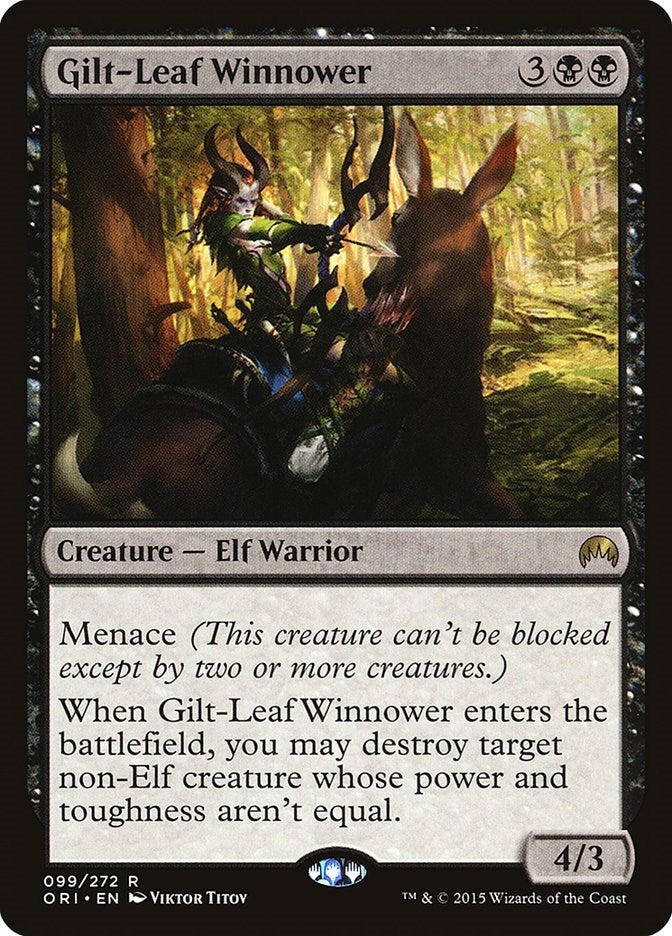 Image for Gilt-Leaf Winnower (99) [Magic Origins] - Magic: The Gathering