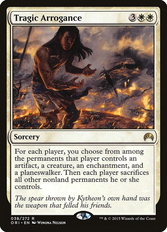 Image for Tragic Arrogance (38) [Magic Origins] - Magic: The Gathering