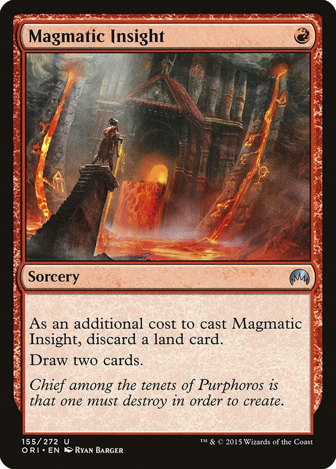 Image for Magmatic Insight (155) [Magic Origins] - Magic: The Gathering