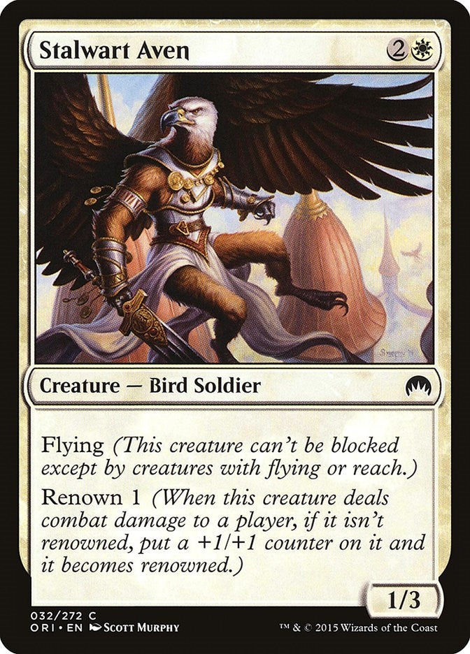 Image for Stalwart Aven (32) [Magic Origins] - Magic: The Gathering