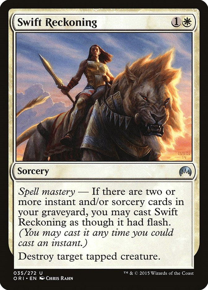 Image for Swift Reckoning (35) [Magic Origins] - Magic: The Gathering