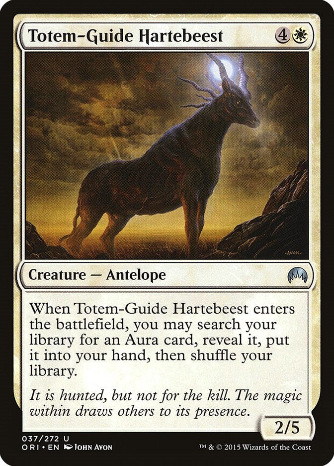Image for Totem-Guide Hartebeest (37) [Magic Origins] - Magic: The Gathering