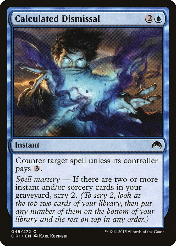 Image for Calculated Dismissal (48) [Magic Origins] - Magic: The Gathering