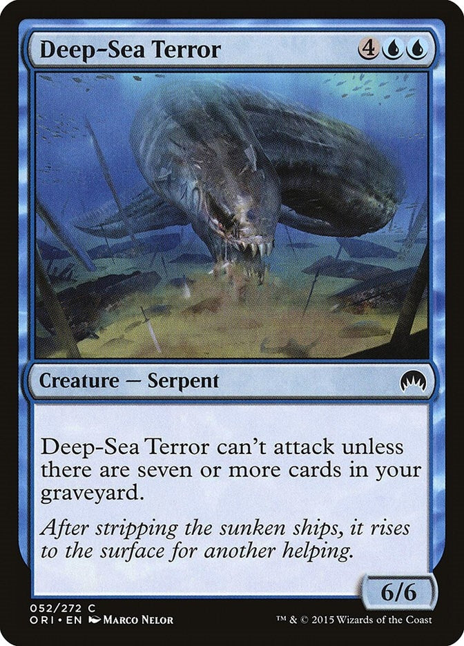 Image for Deep-Sea Terror (52) [Magic Origins] - Magic: The Gathering