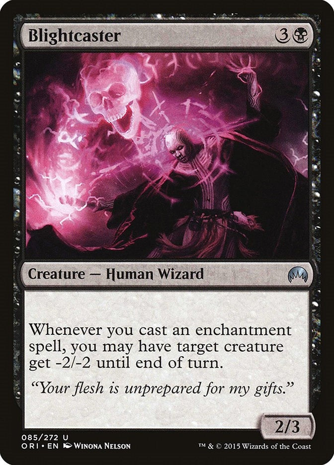 Image for Blightcaster (85) [Magic Origins] - Magic: The Gathering