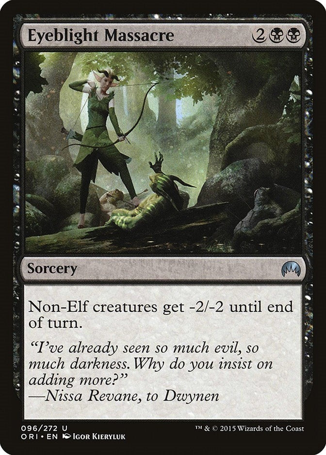Image for Eyeblight Massacre (96) [Magic Origins] - Magic: The Gathering