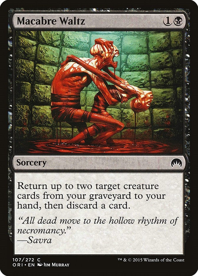 Image for Macabre Waltz (107) [Magic Origins] - Magic: The Gathering