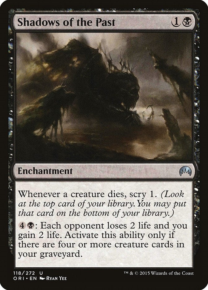 Image for Shadows of the Past (118) [Magic Origins] - Magic: The Gathering