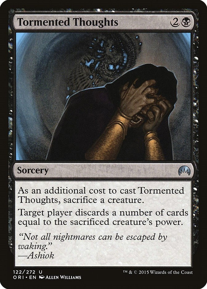 Image for Tormented Thoughts (122) [Magic Origins] - Magic: The Gathering