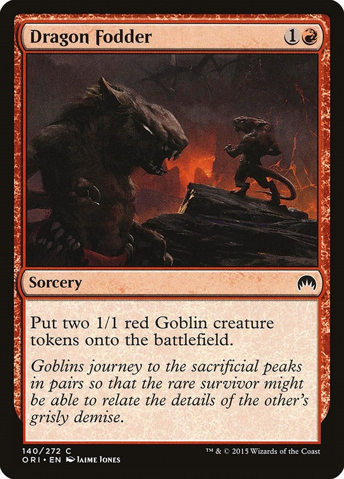 Image for Dragon Fodder (140) [Magic Origins] - Magic: The Gathering