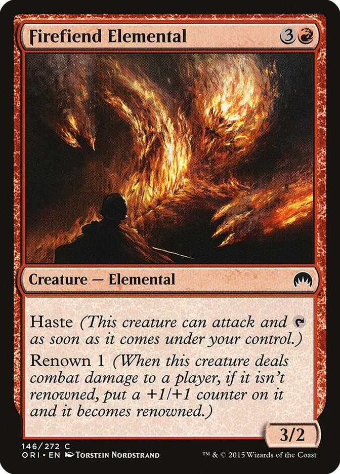 Image for Firefiend Elemental (146) [Magic Origins] - Magic: The Gathering