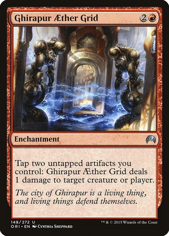 Image for Ghirapur Aether Grid (148) [Magic Origins] - Magic: The Gathering