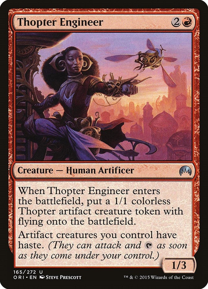 Image for Thopter Engineer (165) [Magic Origins] - Magic: The Gathering
